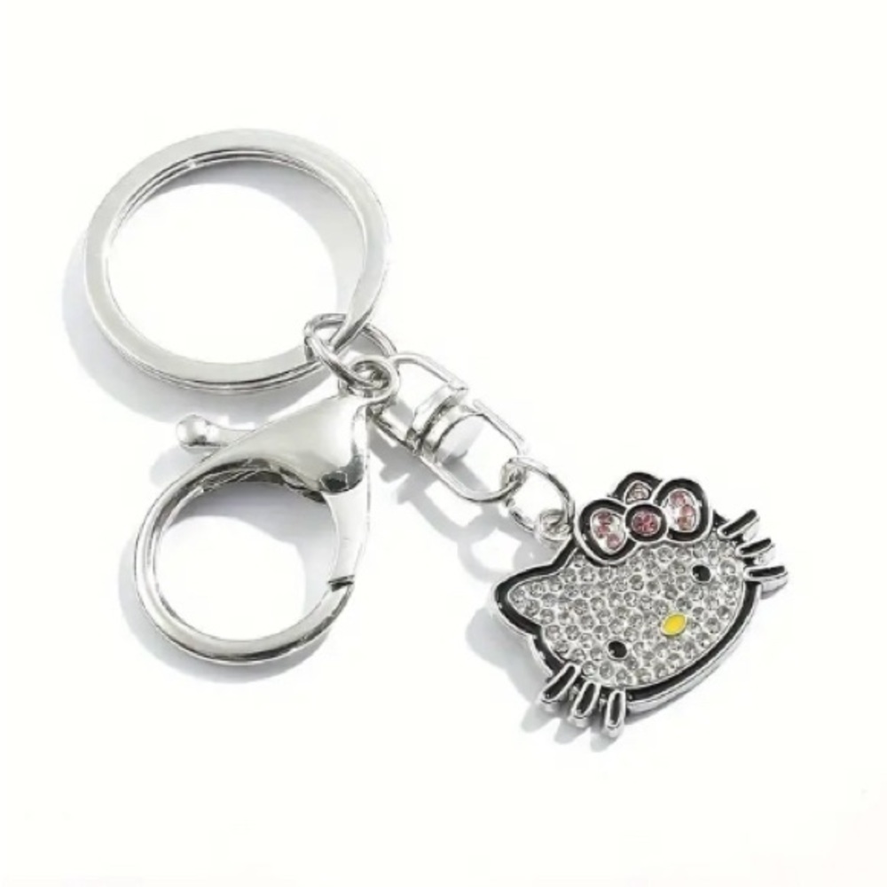 Hello Kitty Keychain With Clip - Picture 2 of 5